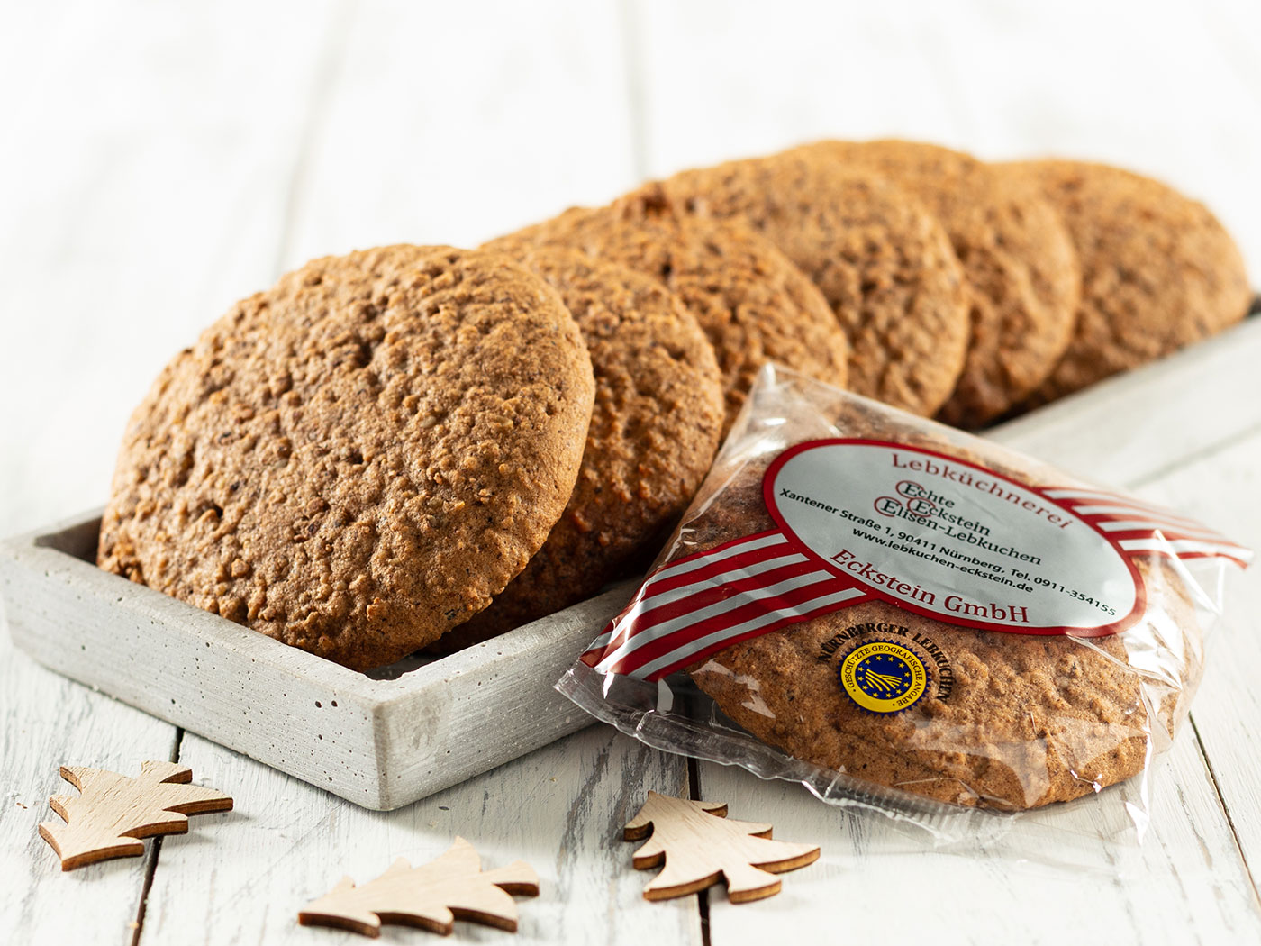 Echte Eckstein Elisenlebkuchen natur g.g.A.